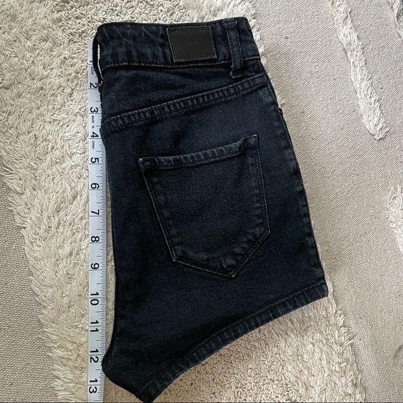 BDB URBAN OUTFITTERS BLACK ERIN HIGH RISE SHORTS - 24 - Picture 10 of 17